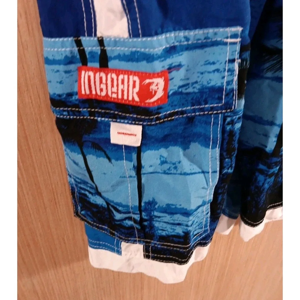 Ingear‎ XXL Shorts Men's Blue Beach Board swim trunks